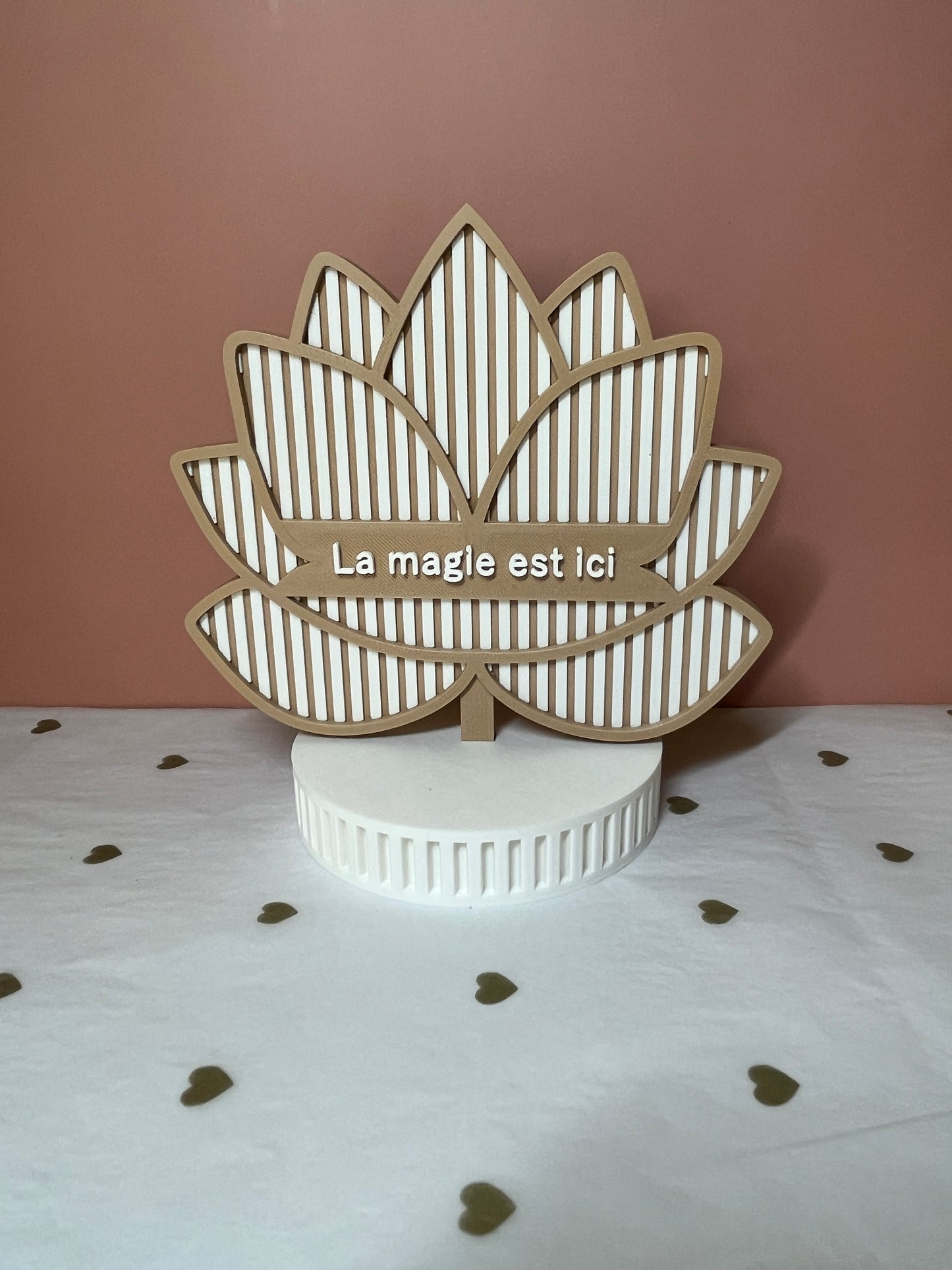 Fleur de Lotus “La magie est ici”