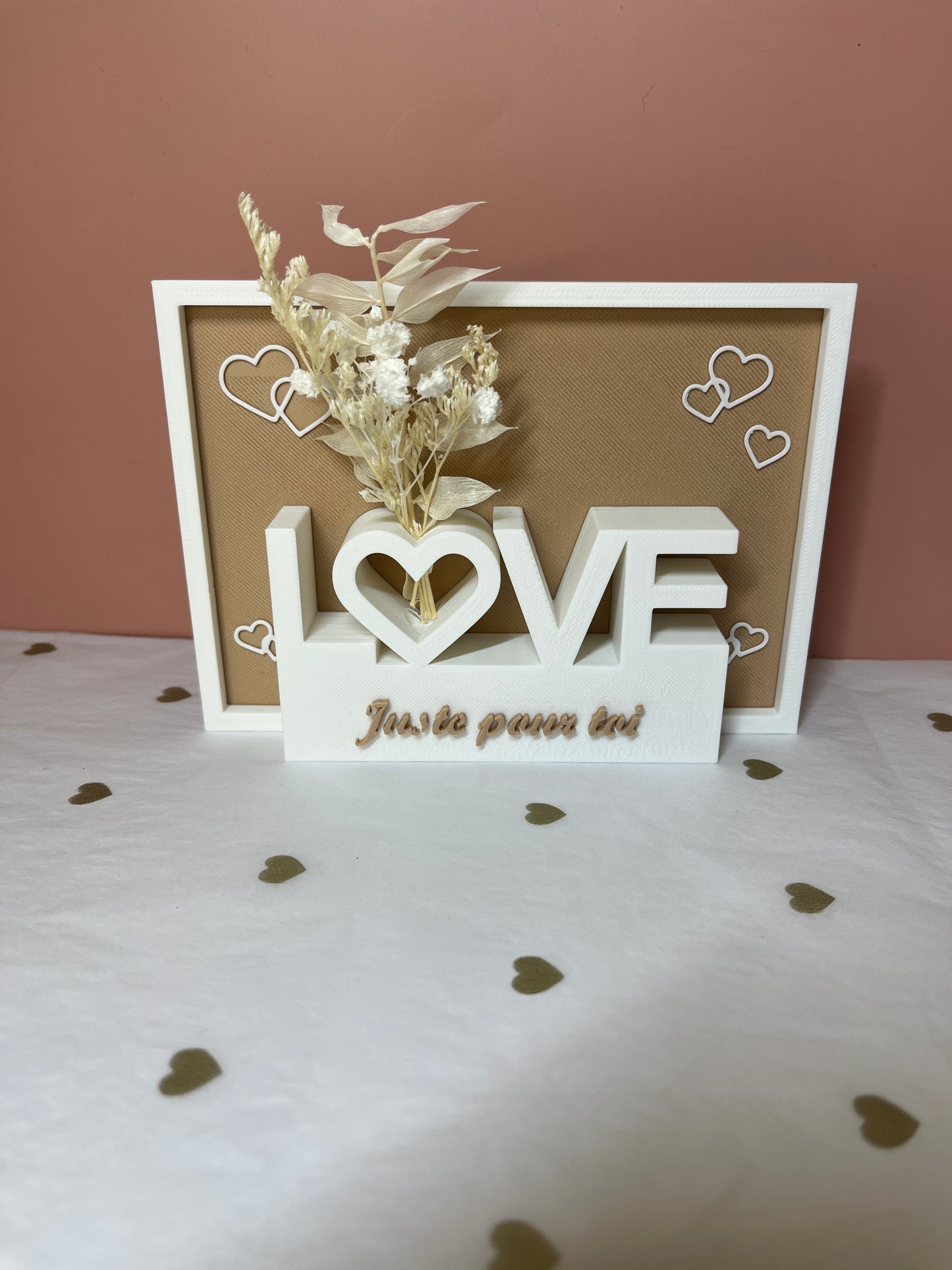 Décoration LOVE « Juste pour toi »