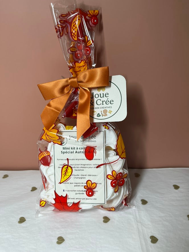 Kit “Suspensions d’automne à colorier”