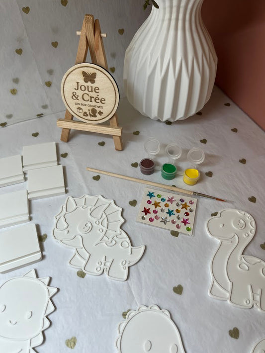 Kit créatif enfant "Dinosaure à décorer"