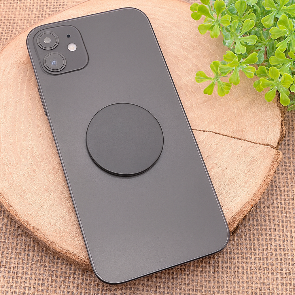 Plaquette Téléphone Ronde en Shungite ( 50 mm ) : Protection contre les Ondes