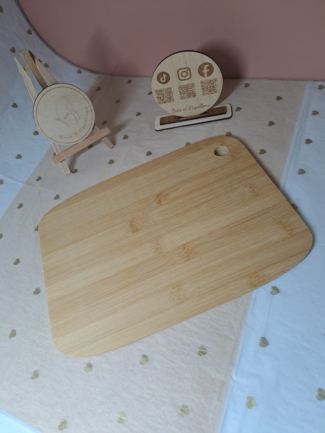 Planche à découper en bambou personnalisée