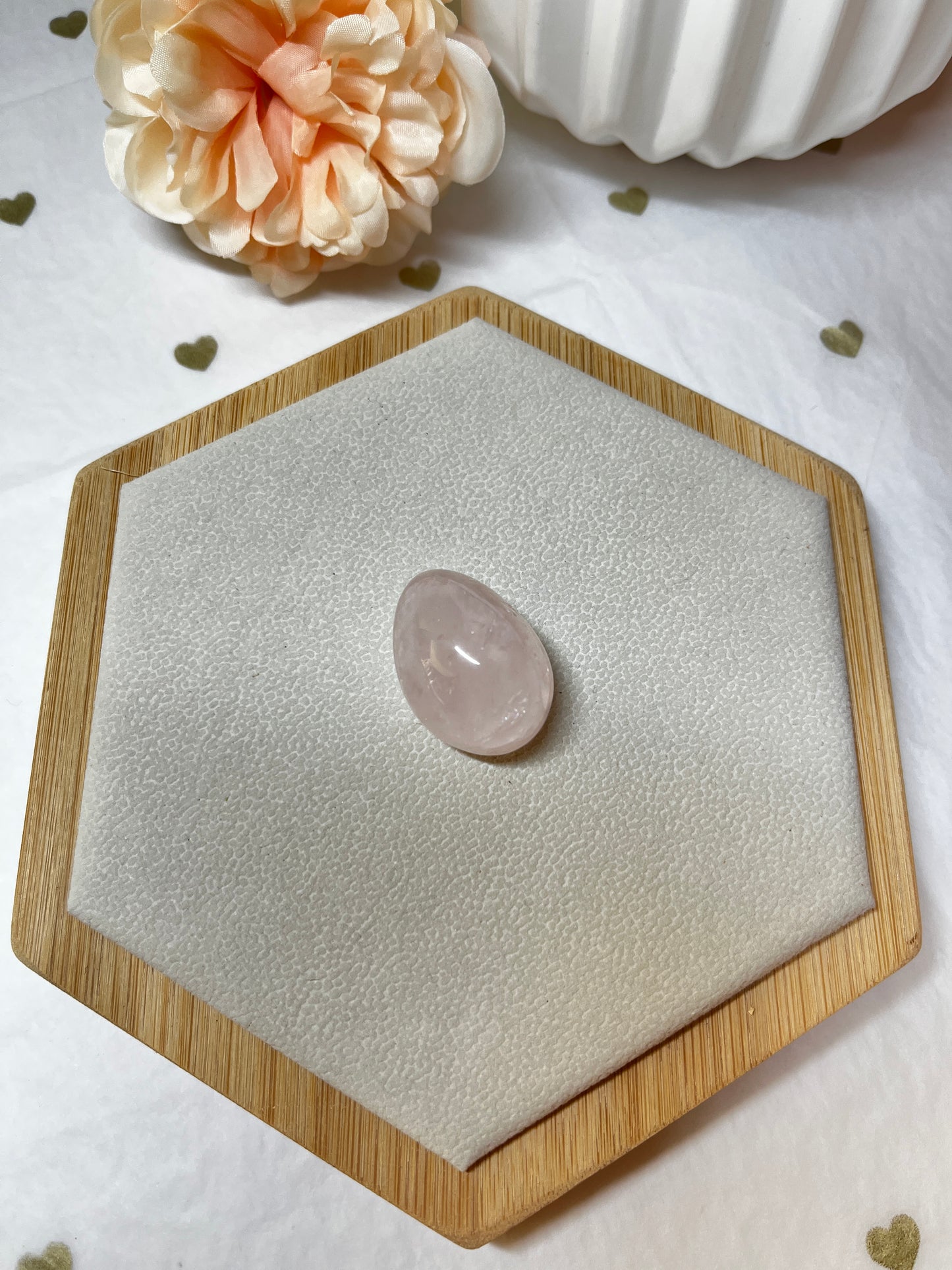 Quartz Rose Naturel A (30 à 40 mm) : Amour, Douceur & Énergie Apaisante