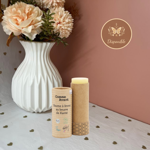 Baume à lèvres au beurre de karité