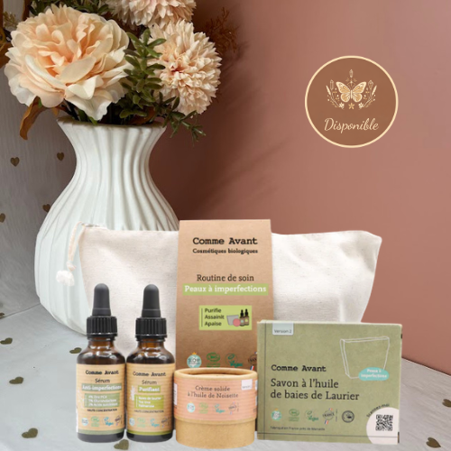 Routine soin : peaux à imperfections