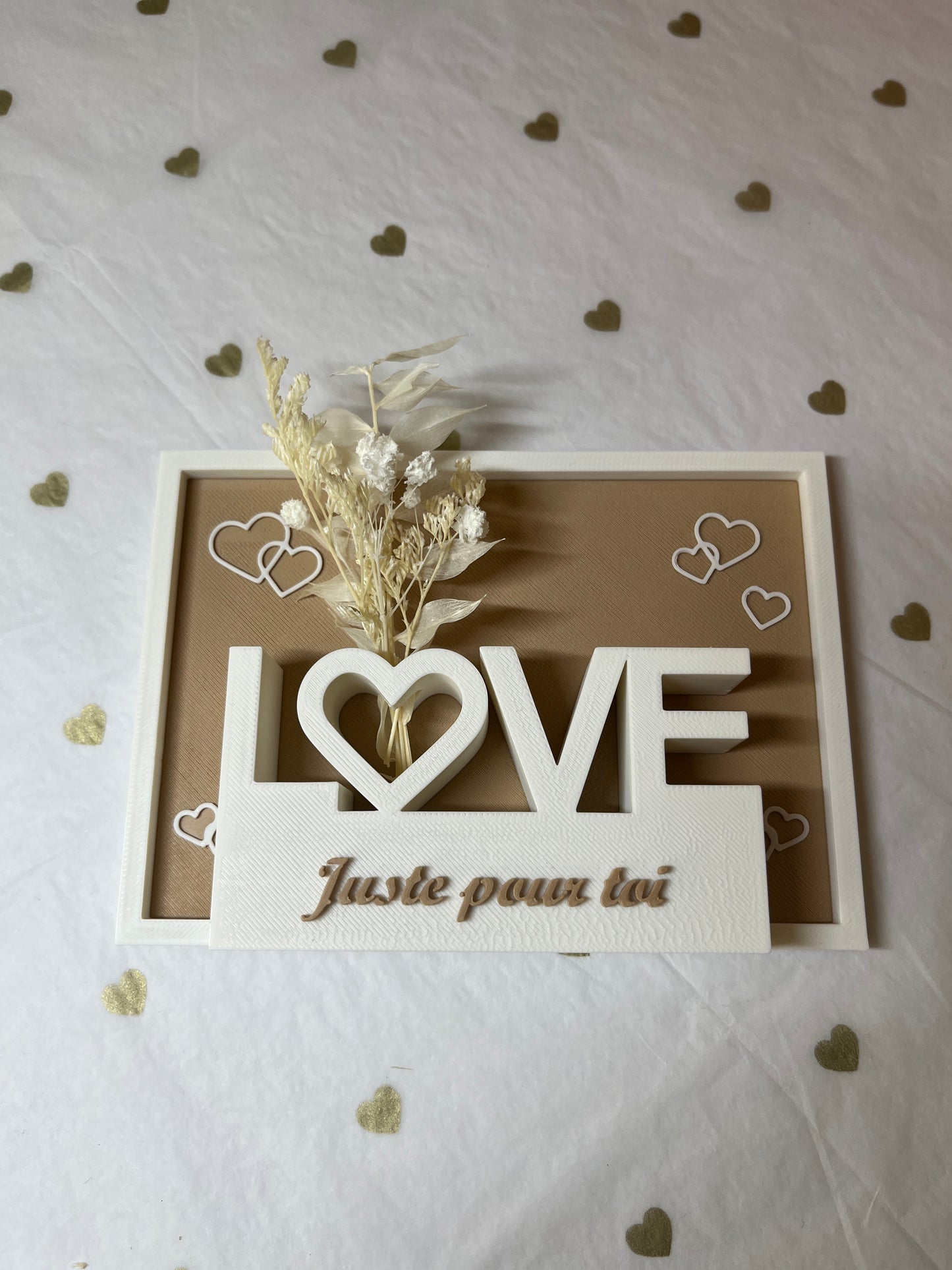 Décoration LOVE « Juste pour toi »