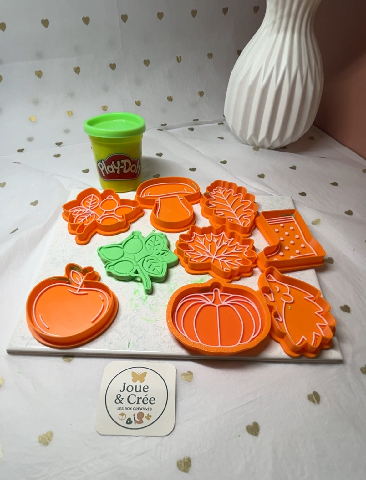 Kit “Forêt d’Automne” 8 emporte-pièces double