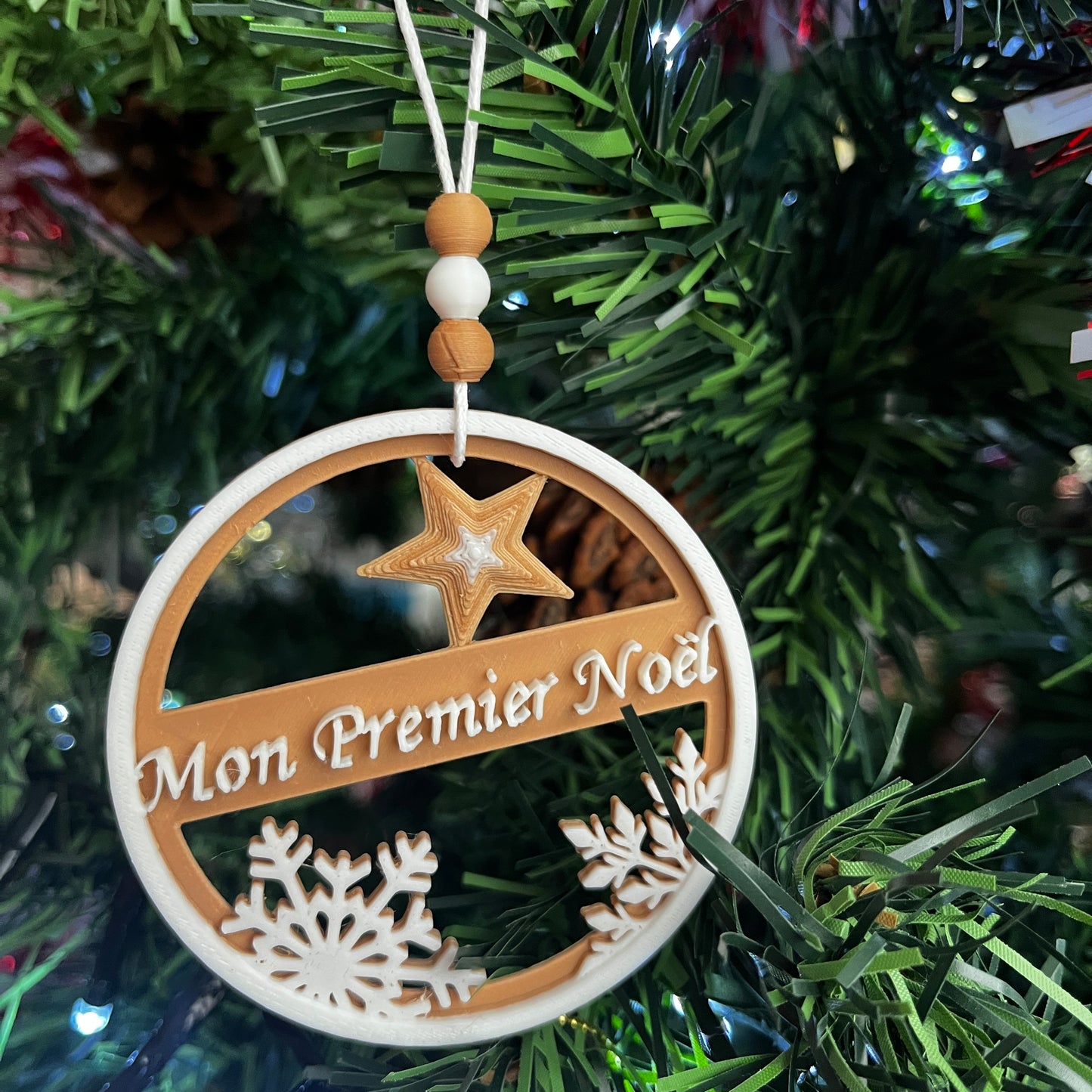 Boule de Noël personnalisée : Modèle au choix