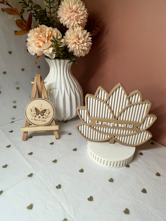 Fleur de Lotus “La magie est ici”