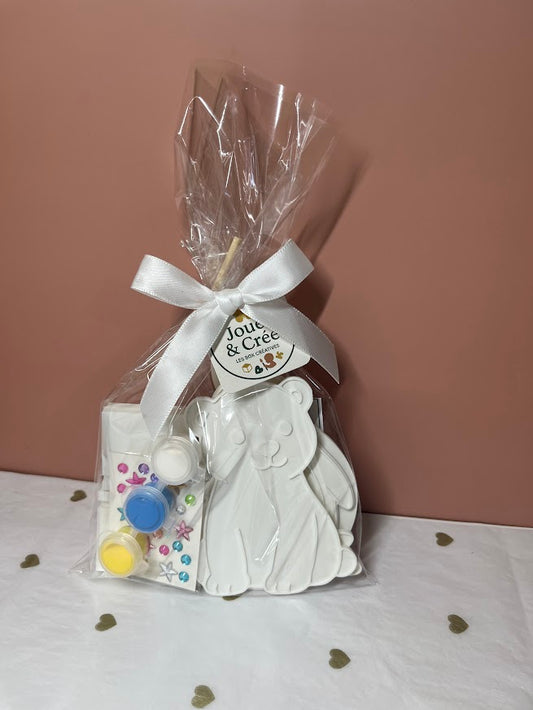Kit créatif enfant "Hiver à décorer"