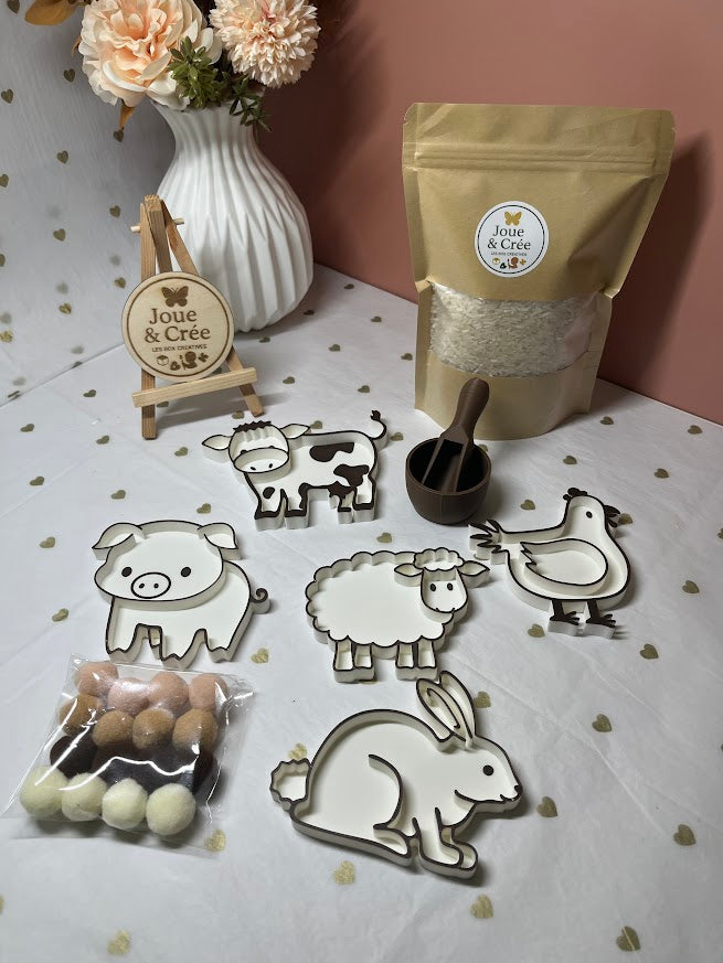 Kit sensoriel "La Ferme"