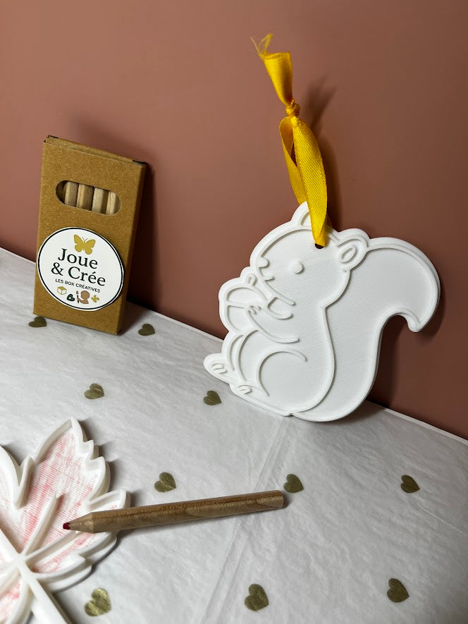 Kit “Suspensions d’automne à colorier”