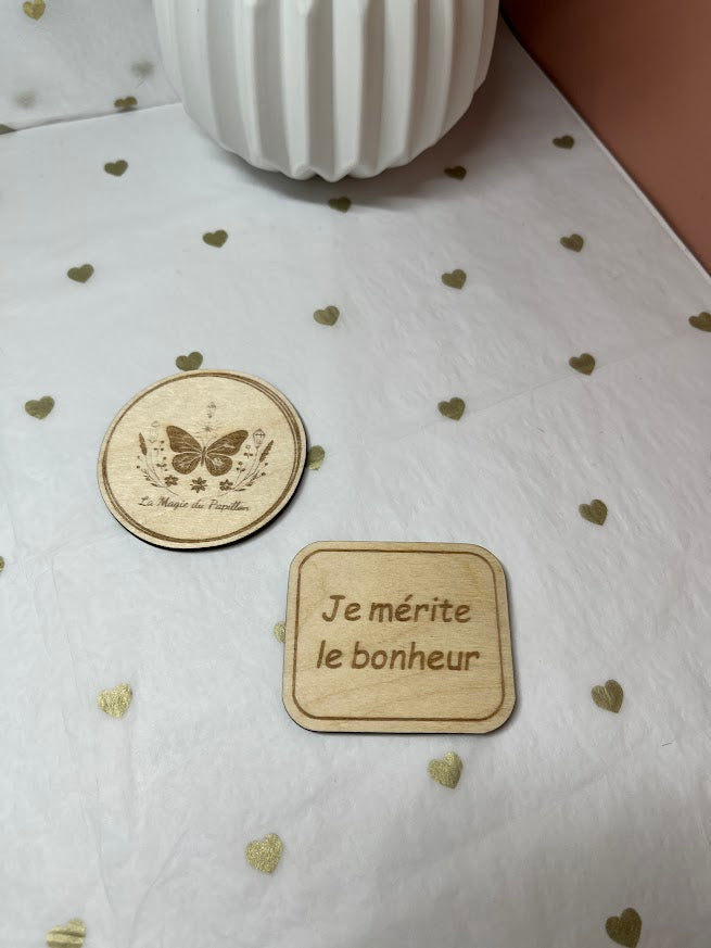 Aimant Mantra Positif : Une affirmation, chaque jour