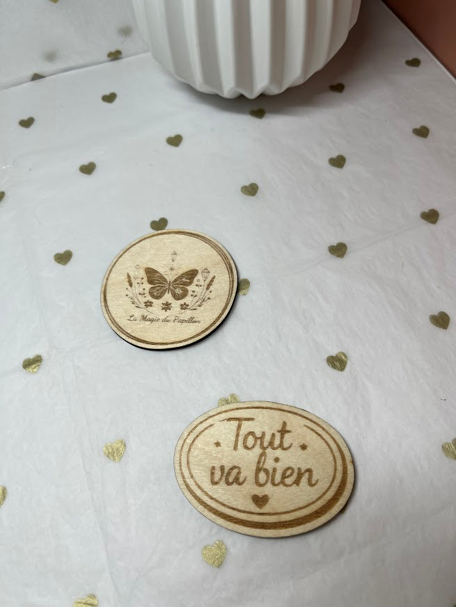 Aimant Mantra Positif : Une affirmation, chaque jour