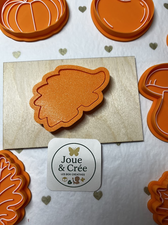 Kit “Forêt d’Automne” 8 emporte-pièces double