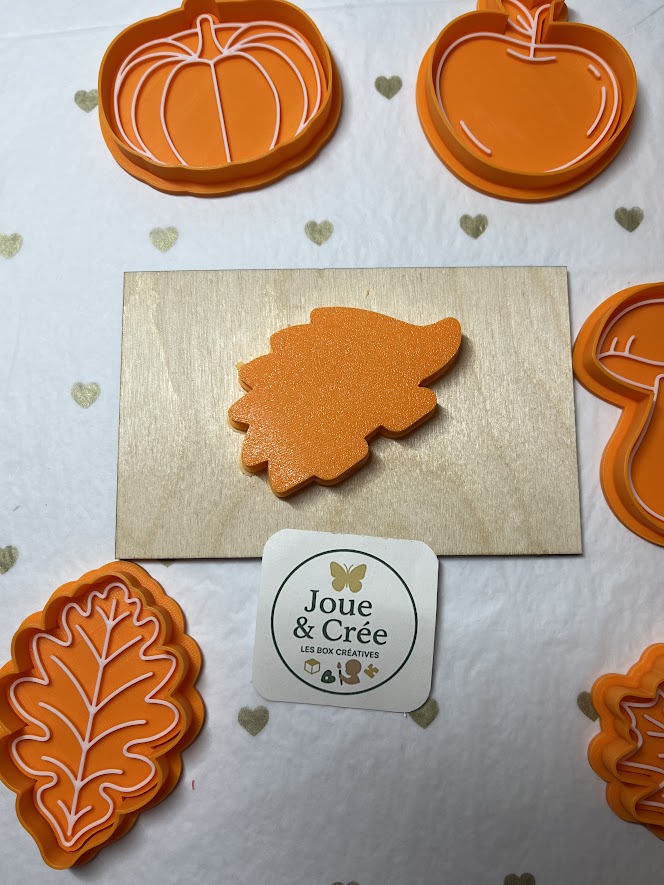 Kit “Forêt d’Automne” 8 emporte-pièces double