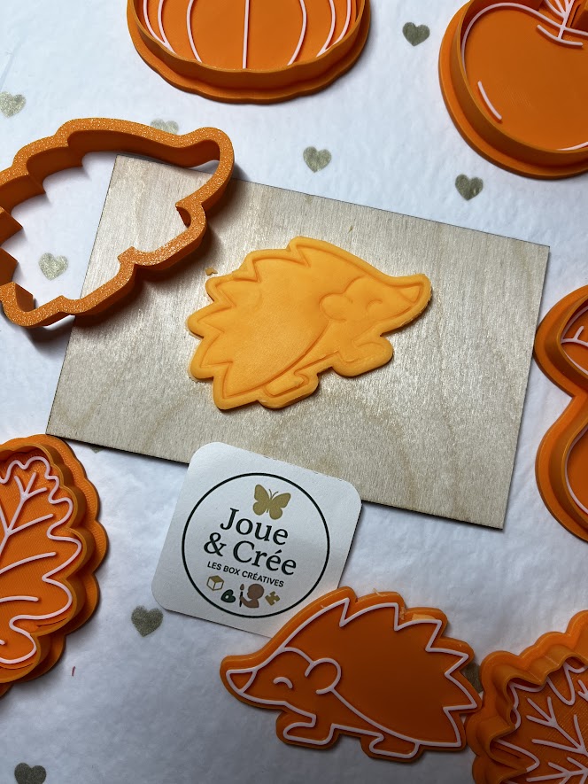 Kit “Forêt d’Automne” 8 emporte-pièces double