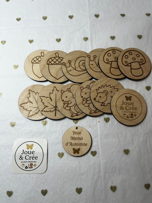 Jeu Mémo Automne