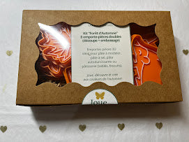 Kit “Forêt d’Automne” 8 emporte-pièces double