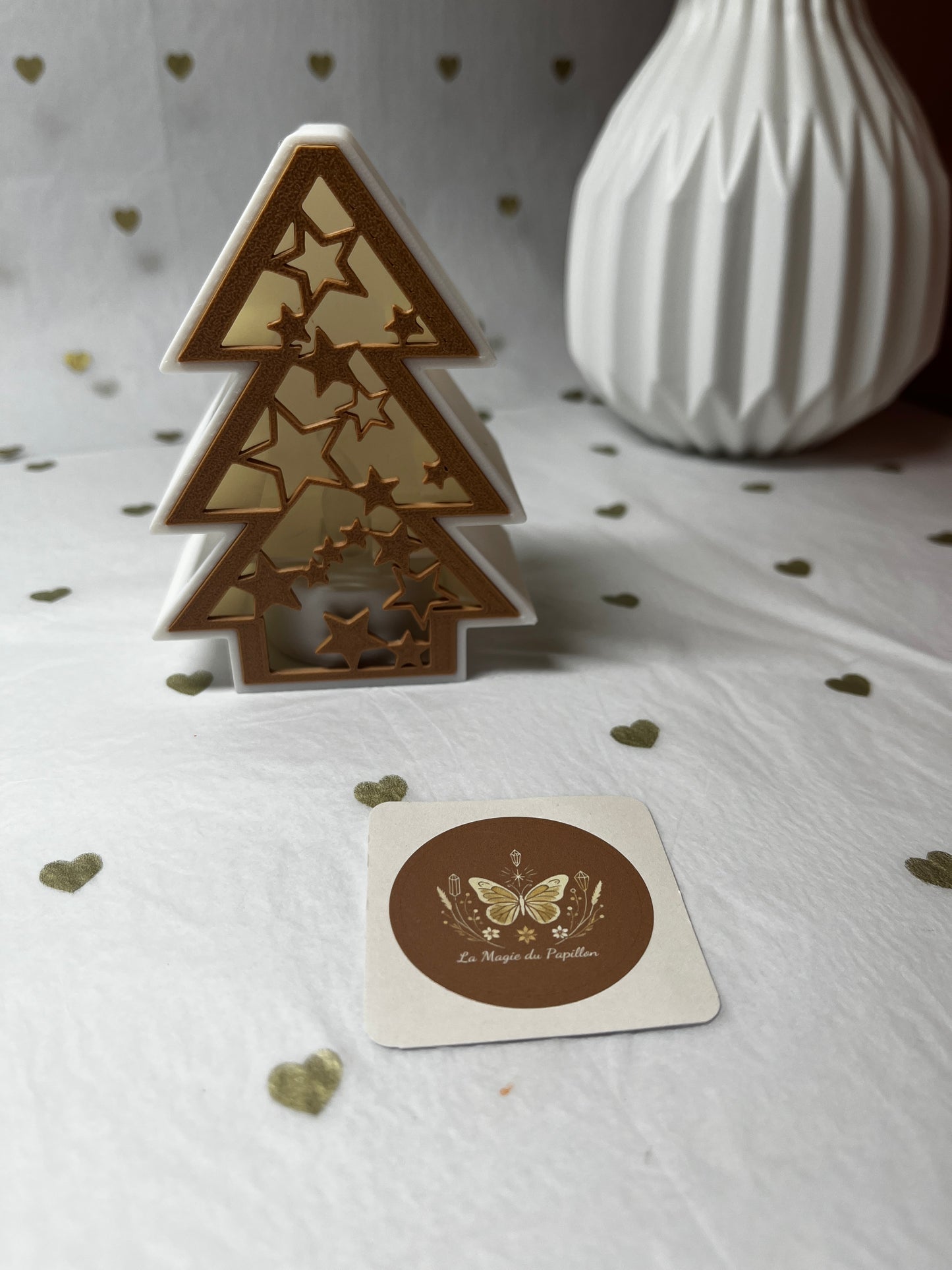 Décoration lumineuse de Noël : Étoile ou Sapin