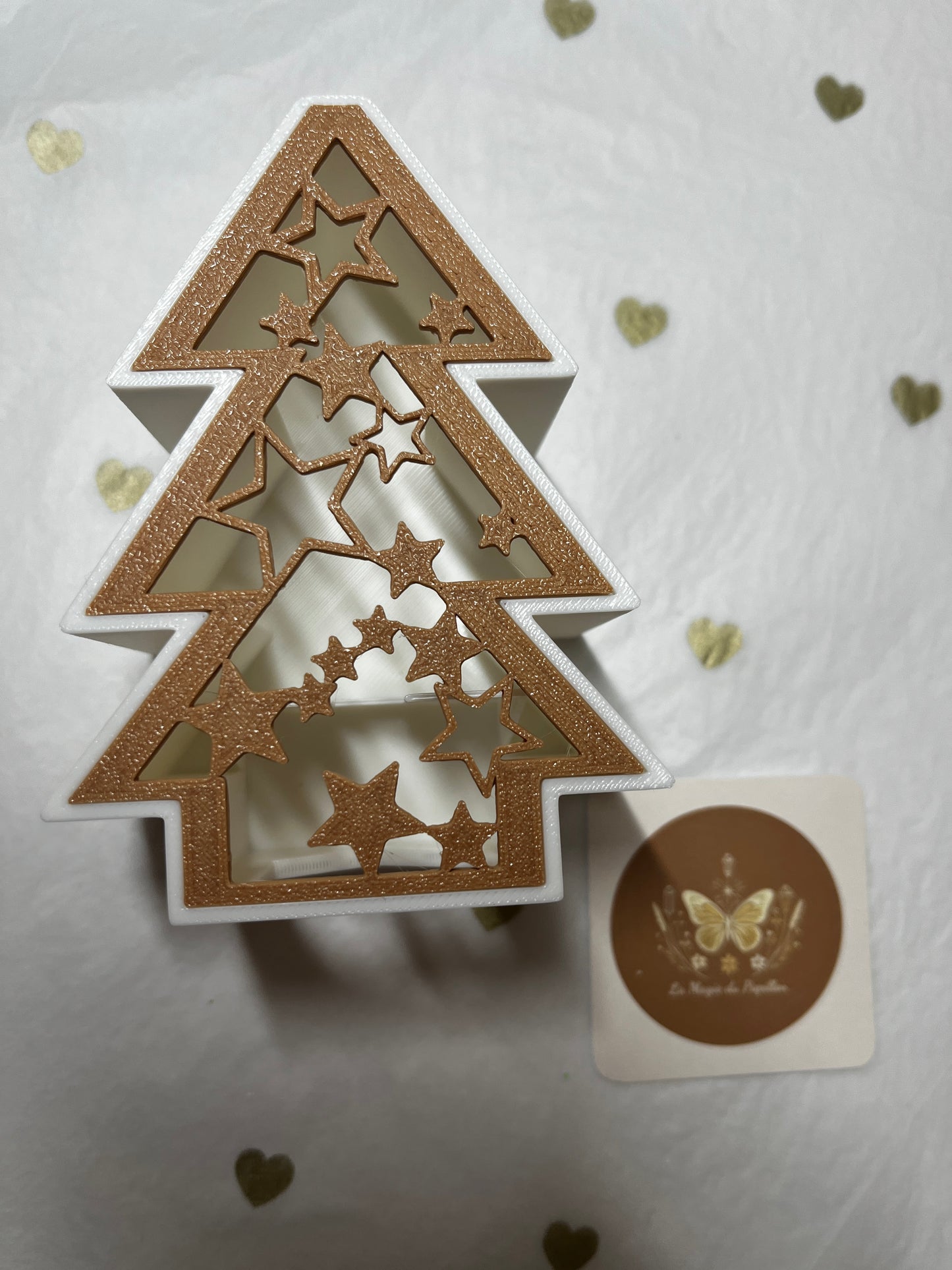 Décoration lumineuse de Noël : Étoile ou Sapin