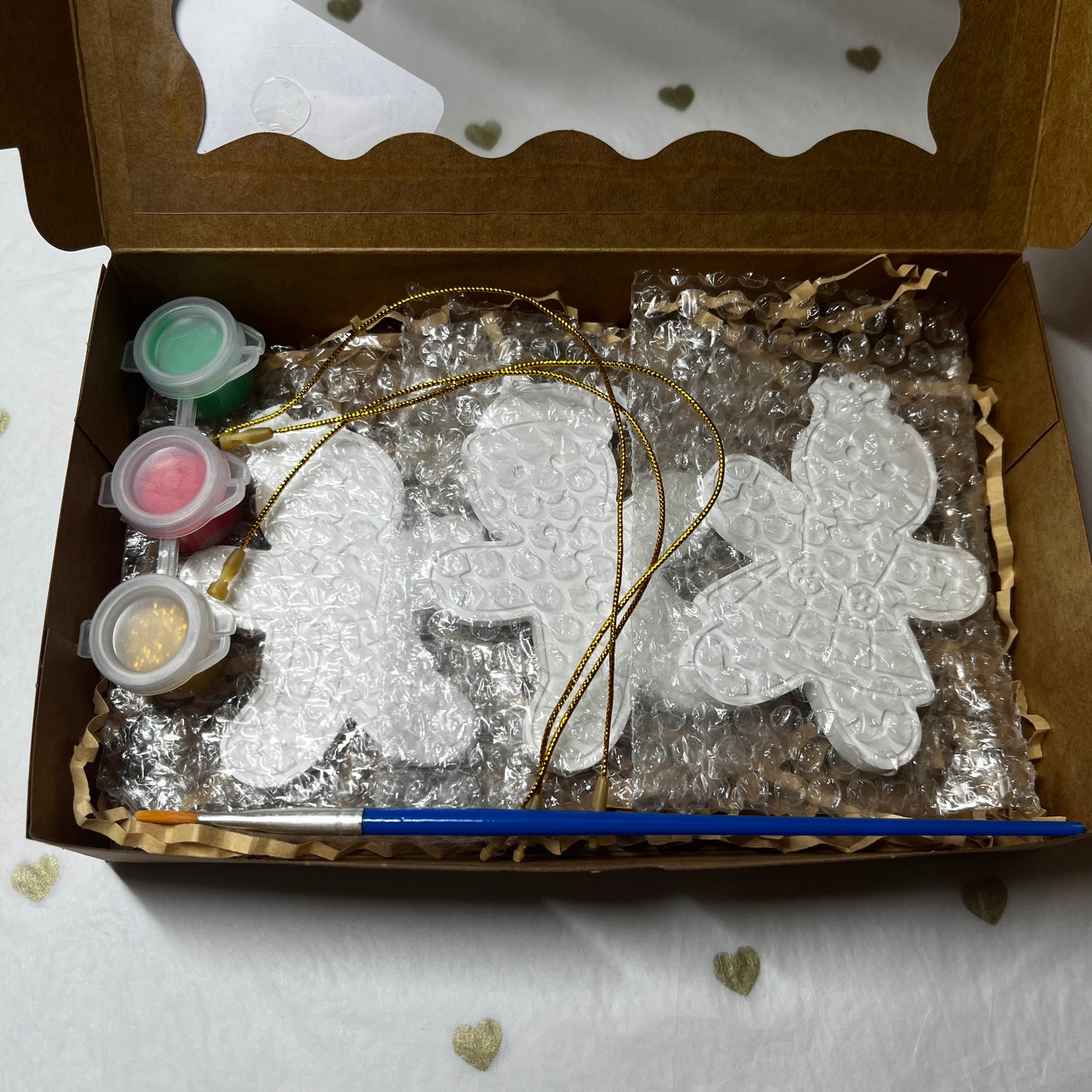 Kit céramique de Noël à peindre : 2 modèles