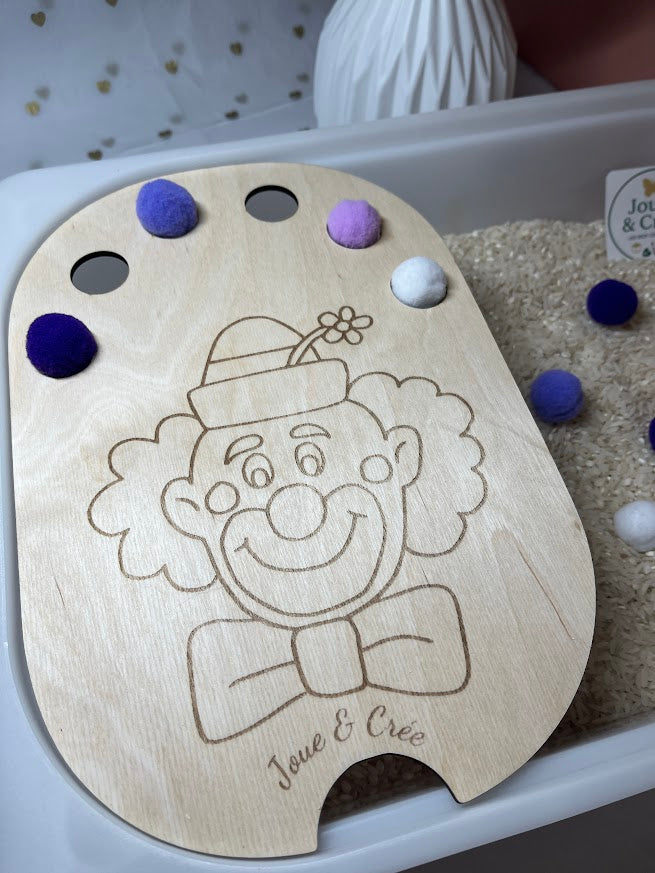 Insert cirque en bois : petit bac trofast