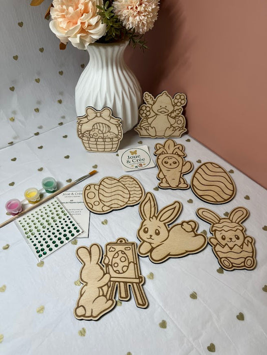 kit créatif « Formes de Pâques à peindre »