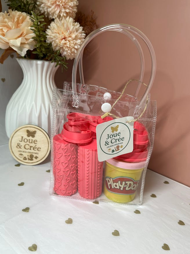 Box Pâte à modeler Cœurs Magiques