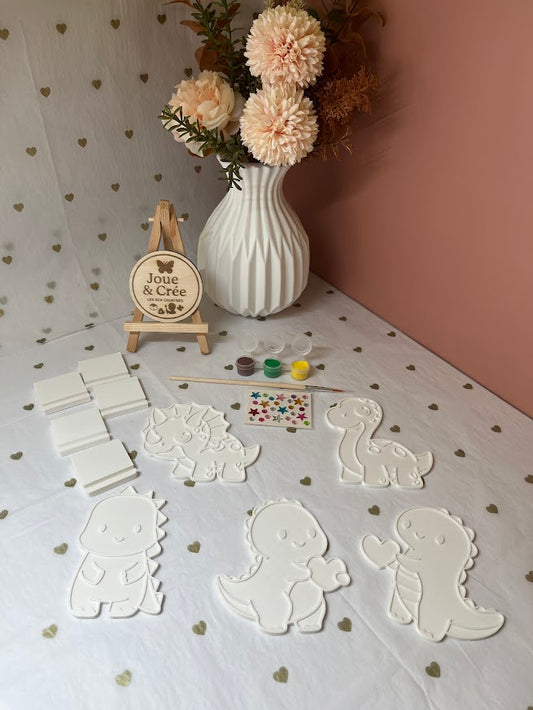 Kit créatif enfant "Dinosaure à décorer"