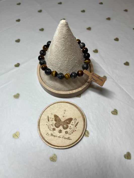 Bracelet : Bouclier Doré