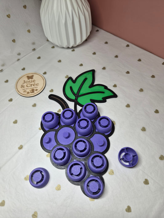 Kit Bouchons à Visser
: Thème Raisin